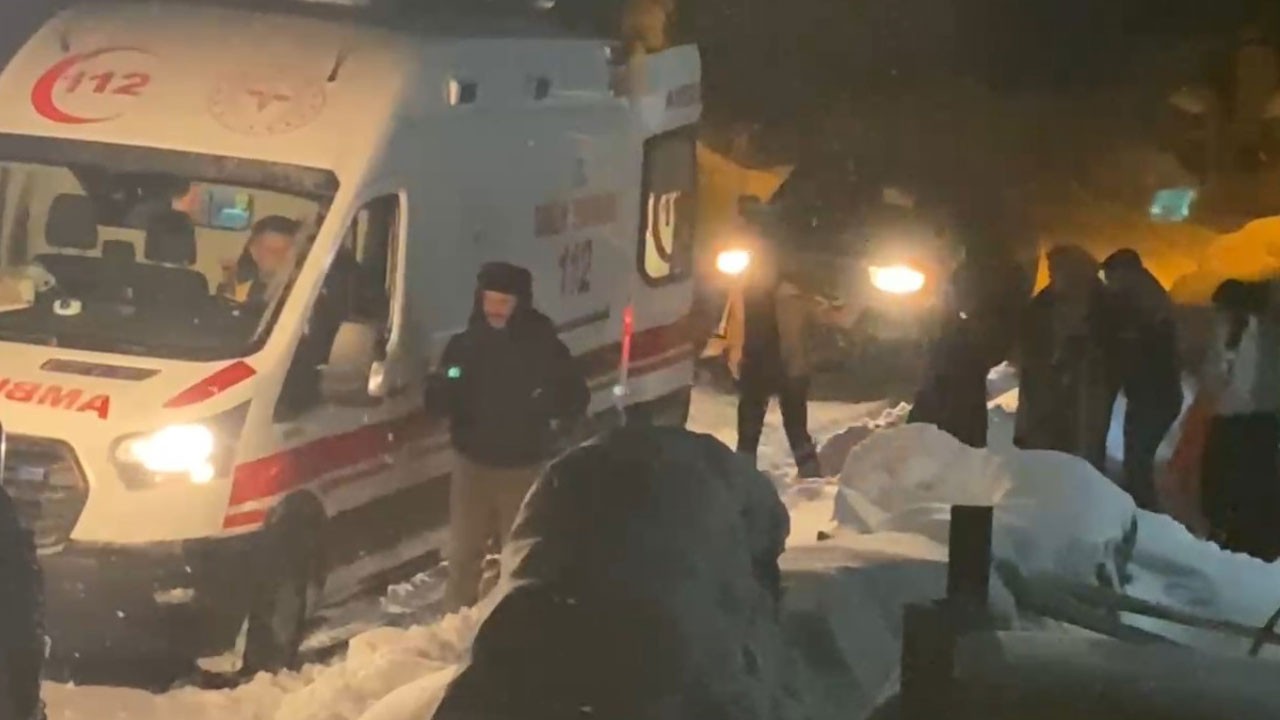 Hasta kadın için ekiplerin tipiye karşı zorlu yarışı