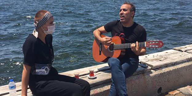 Hasta olduğunu söyleyerek Haluk Levent'i kandırdı