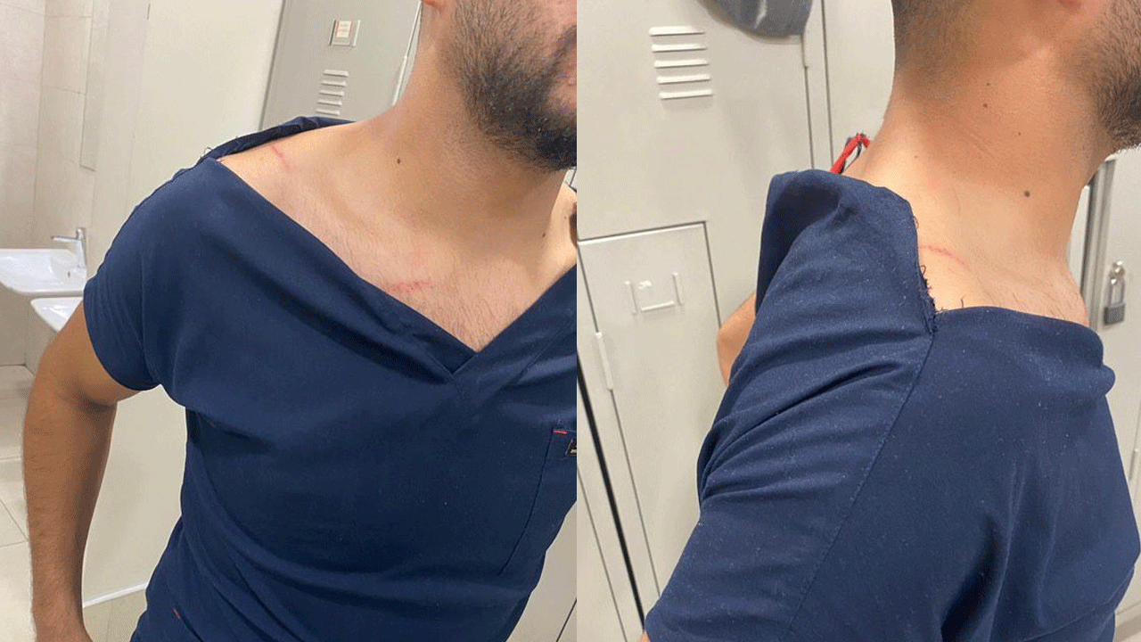 Hasta yakınları hemşireyi dövdü