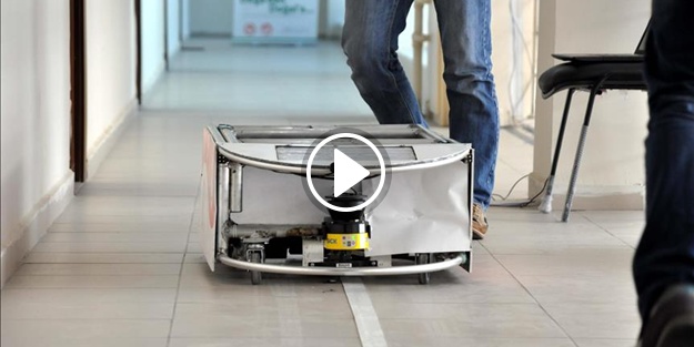 O yemekleri bundan sonra robotlar taşıyacak!