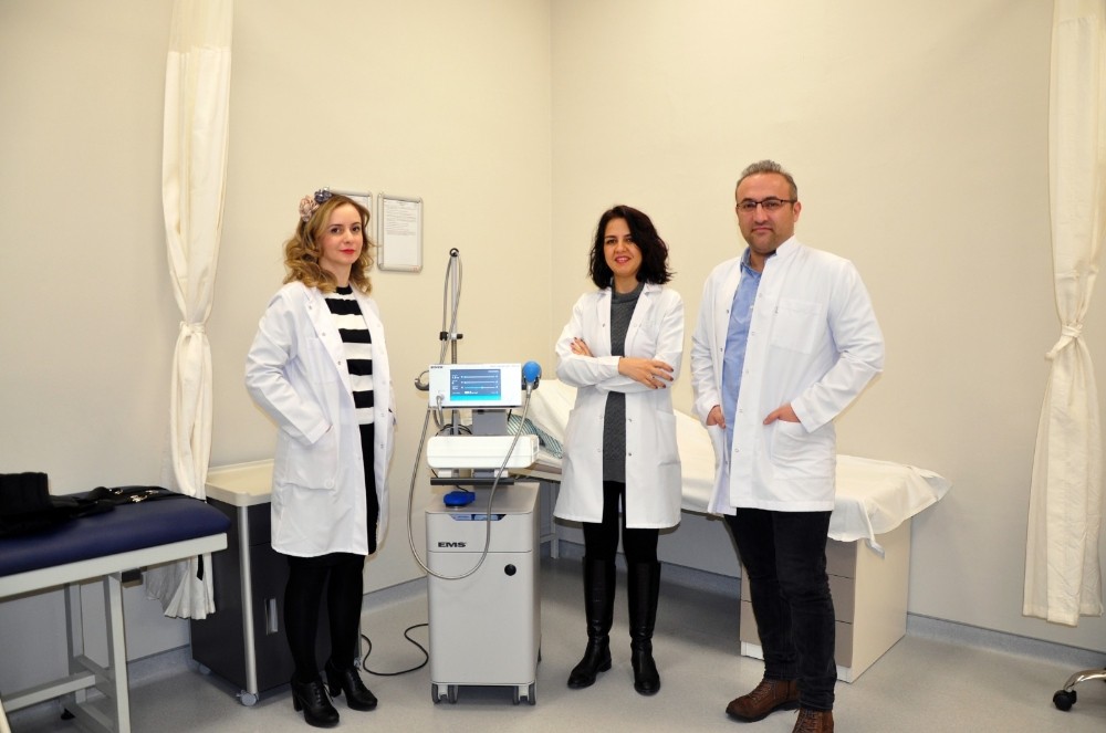 Hastalar, şok dalga tedavisi ile şifa buluyor 