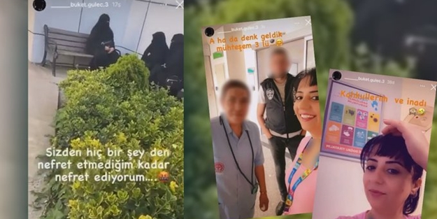 Hastane bahçesindeki çarşaflıları paylaşarak kin kustu! Tepkilerin ardından sağlık çalışanı açığa alındı