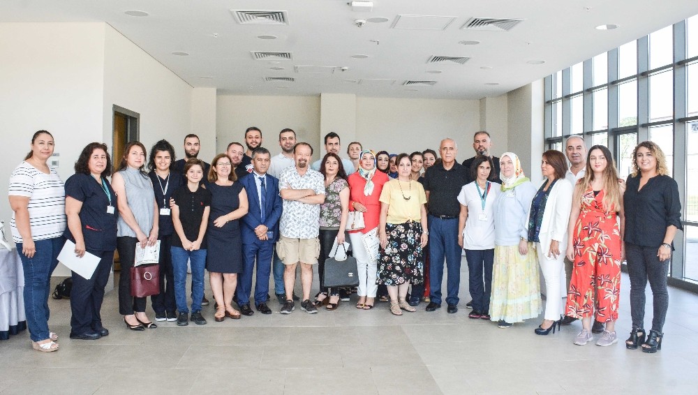 Hastane çalışanları Japon savaş sanatıyla tanıştı 