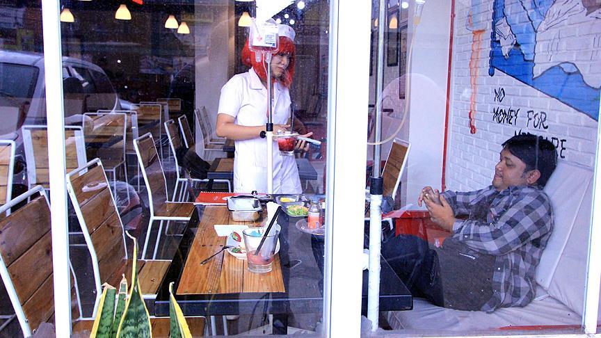 Hastane şeklinde tasarlanan 'Hospitalis...