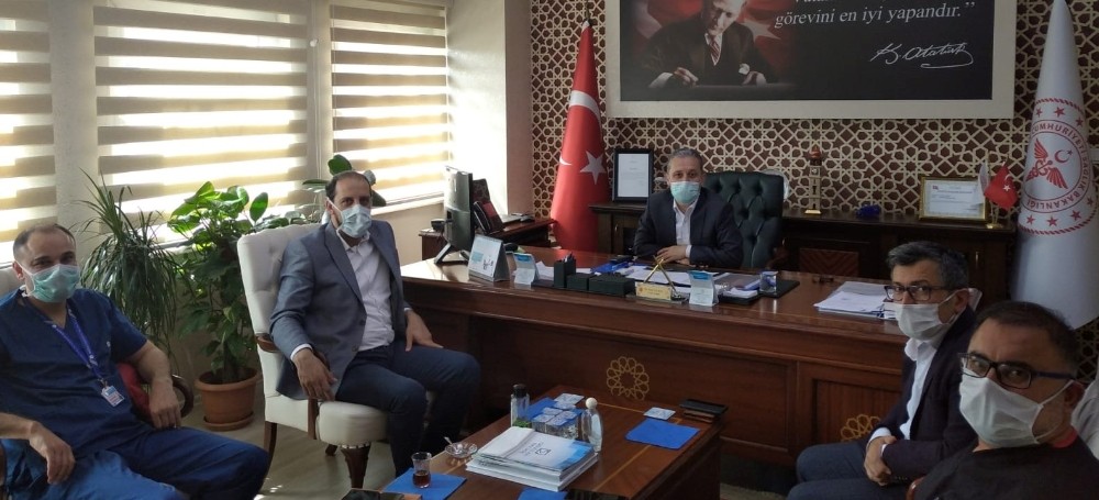 Hastanelerin normalleşme süreci öncesinde toplantı 