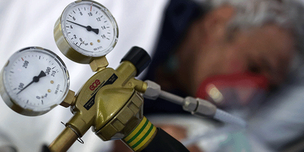 Hastanenin oksijen borusu patladı: 11 hasta öldü