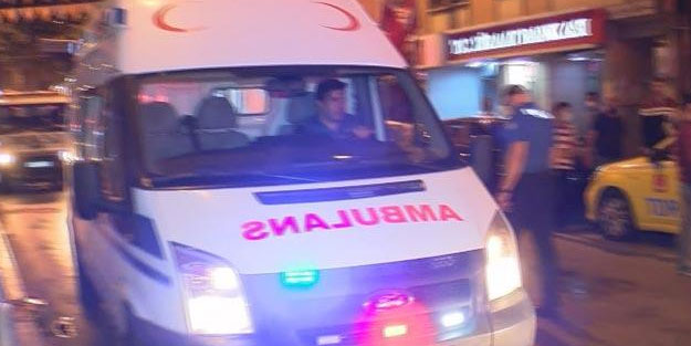Hastaneye ait ambulansı çaldılar