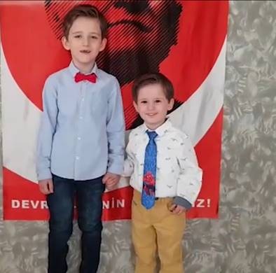 Hastavuk ailesi miniklerinin 23 Nisan coşkusu 