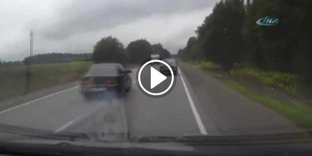 Hatalı sollamanın bedeli ağır oldu!