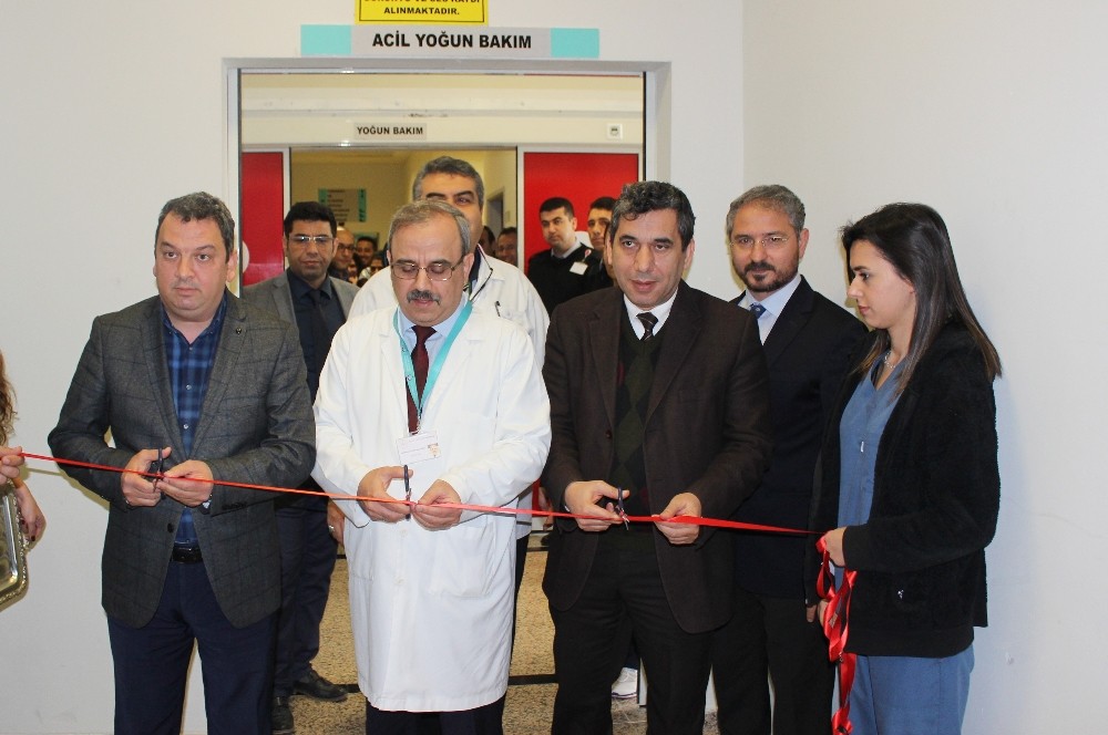 Hatay Devlet Hastanesi’ne 10 yataklı acil yoğun bakım ünitesi 