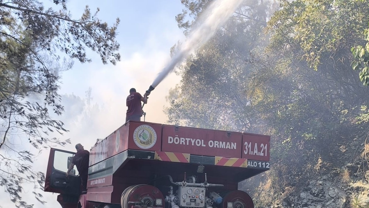 Hatay Dörtyol’daki orman yangını kontrol altına alındı