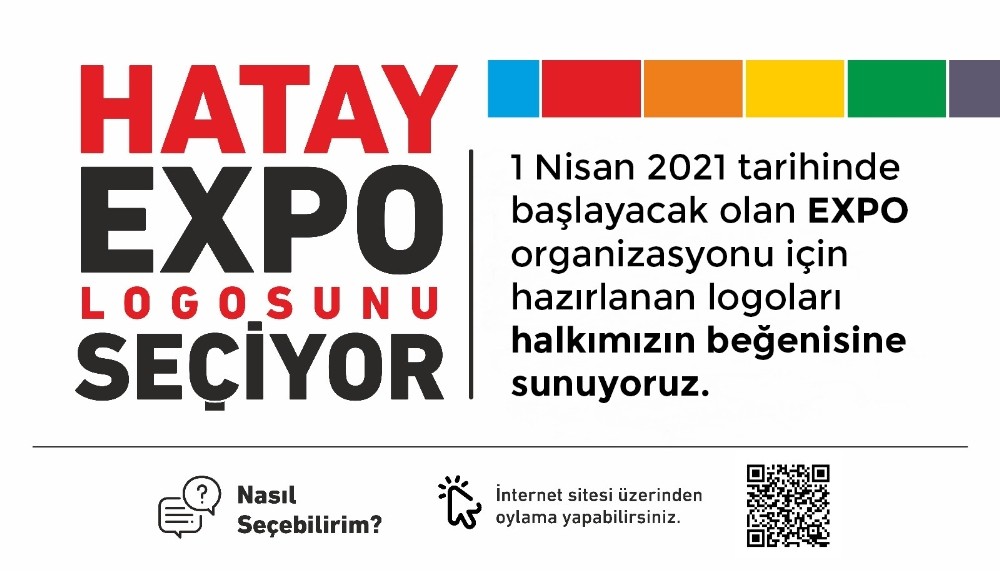 Hatay Expo logosunu seçiyor 