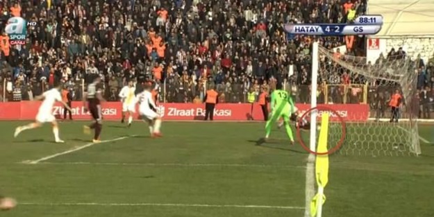Hatay-G.Saray maçına damga vuran gol