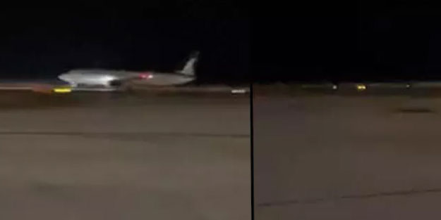 Hatay Havalimanı pistinde kontroller yapıldı, uçuşlar devam ediyor