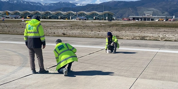 Hatay Havalimanı'ndaki onarım çalışmalarında sona gelindi