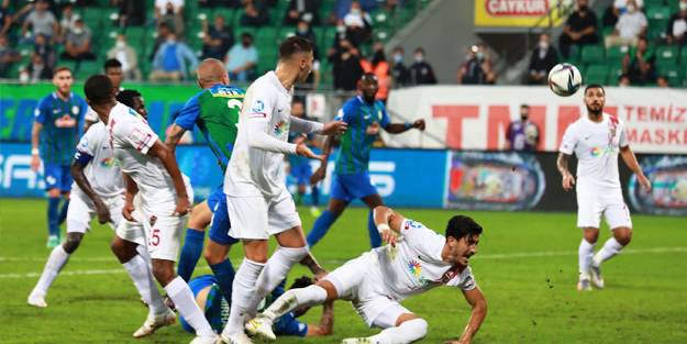 Hatay, Rize'de galip