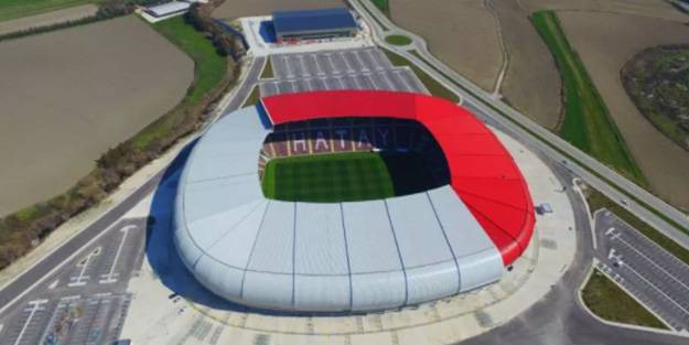 Hatay Stadı resmen açıldı! İşte ilk kareler