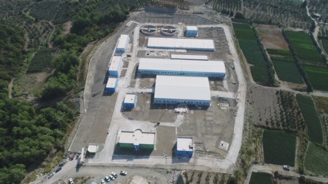Hatay’da 16 mahalleye yılda 35,32 milyon metreküp arıtılmış su 