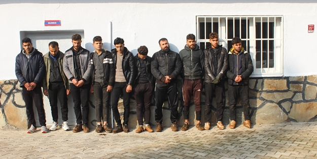Hatay'da 31 düzensiz göçmen yakalandı