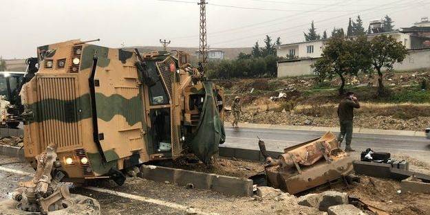 Hatay'da askeri araç devrildi! Yaralı askerler var