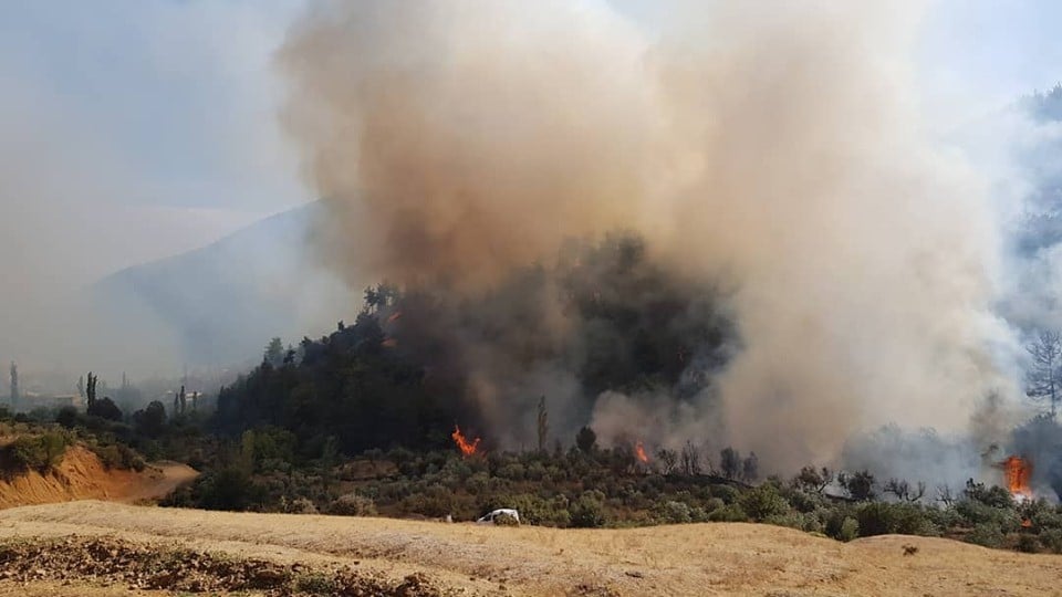Hatay’da çıkan orman yangını kontrol altına alındı 