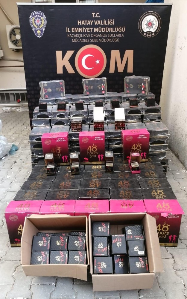 Hatay’da cinsel içerikli ürün operasyonu 