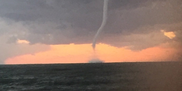 Hatay'da dev hortum!