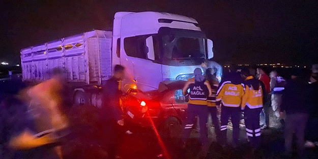 Hatay’da feci kaza!