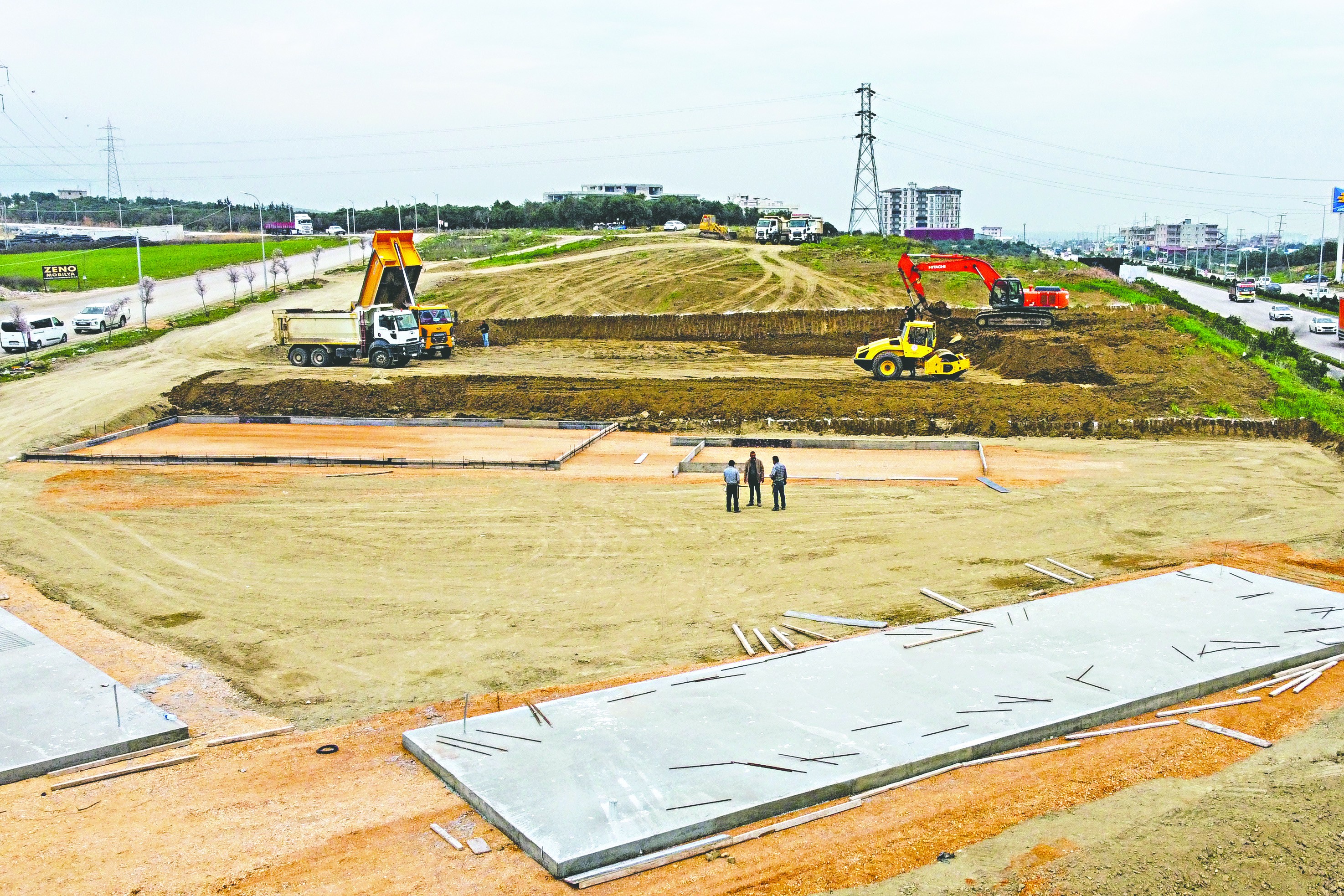 Hatay’da hummalı çalışma