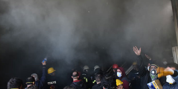 Hatay'da korkutan yangın! 12 işçi hastanede