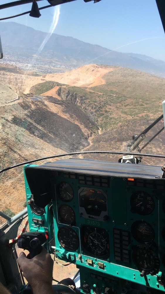 Hatay’da orman yangını 
