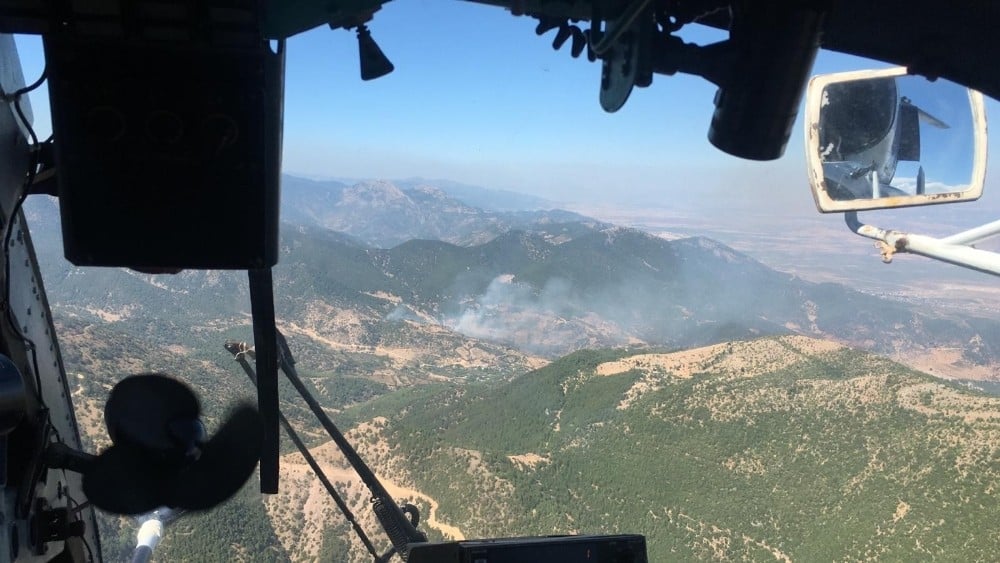 Hatay’da orman yangını 