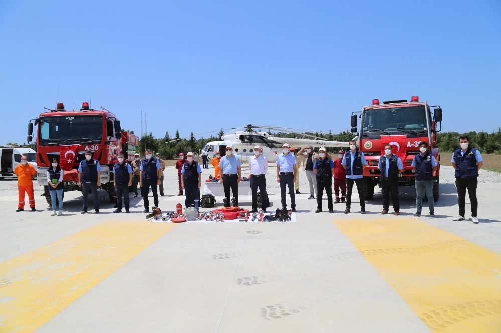 Hatay’da orman yangınları insansız hava araçları ile gözlenecek 