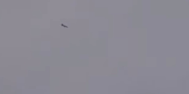 Hatay'da savaş uçağı düştü ihbarı