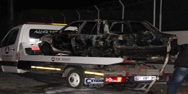 Hatay'da şüpheli araç paniği