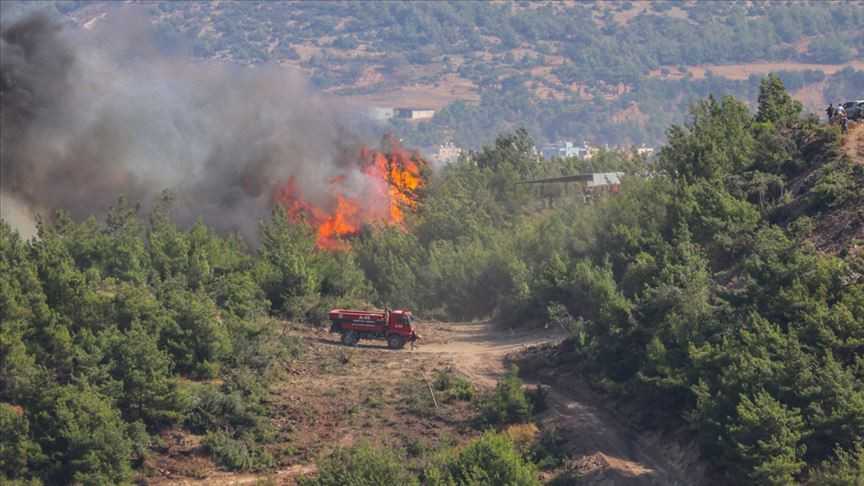 Hatay’da yangınlar kontrol altına alındı