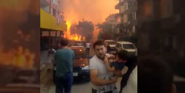 Yangındaki baba dehşet anlarını anlattı!