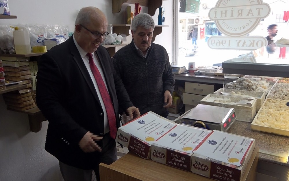 Hatay’dan sağlık çalışanlarına Yayladağı lokumu 