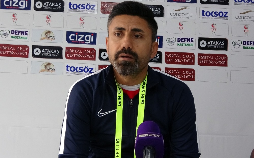 Hatayspor - Akhisarspor maçının ardından 
