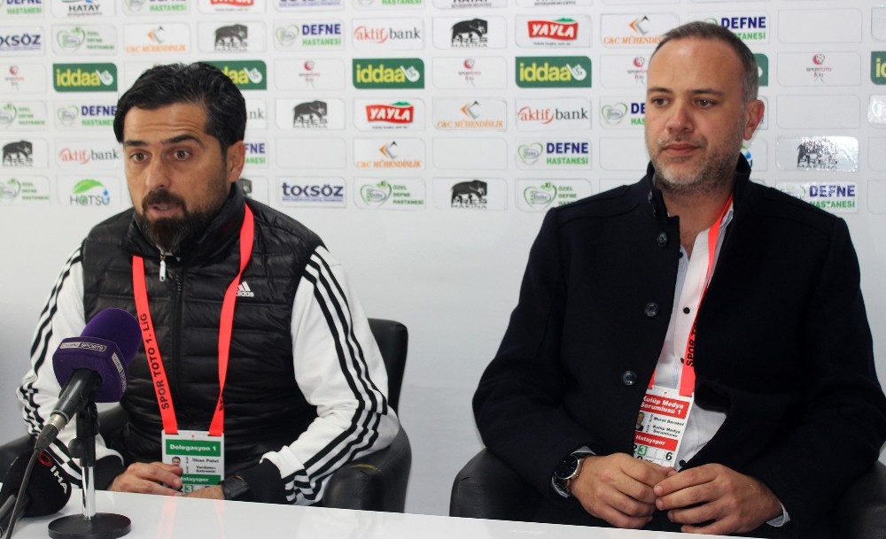 Hatayspor - Eskişehirspor maçının ardından 