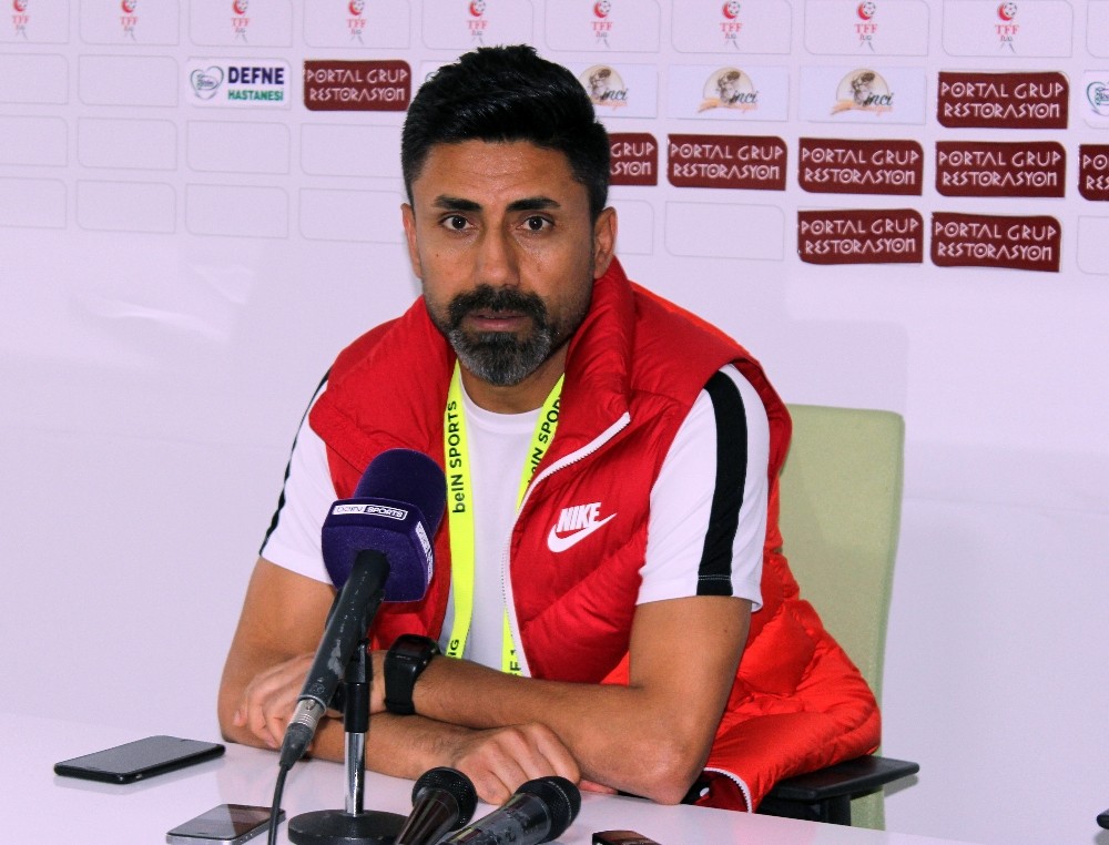 Hatayspor - Menemenspor maçının ardından 