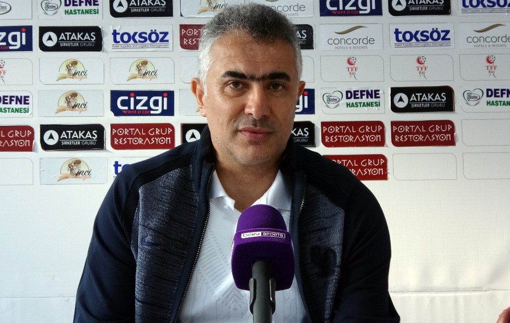 Hatayspor - Osmanlıspor maçının ardından 