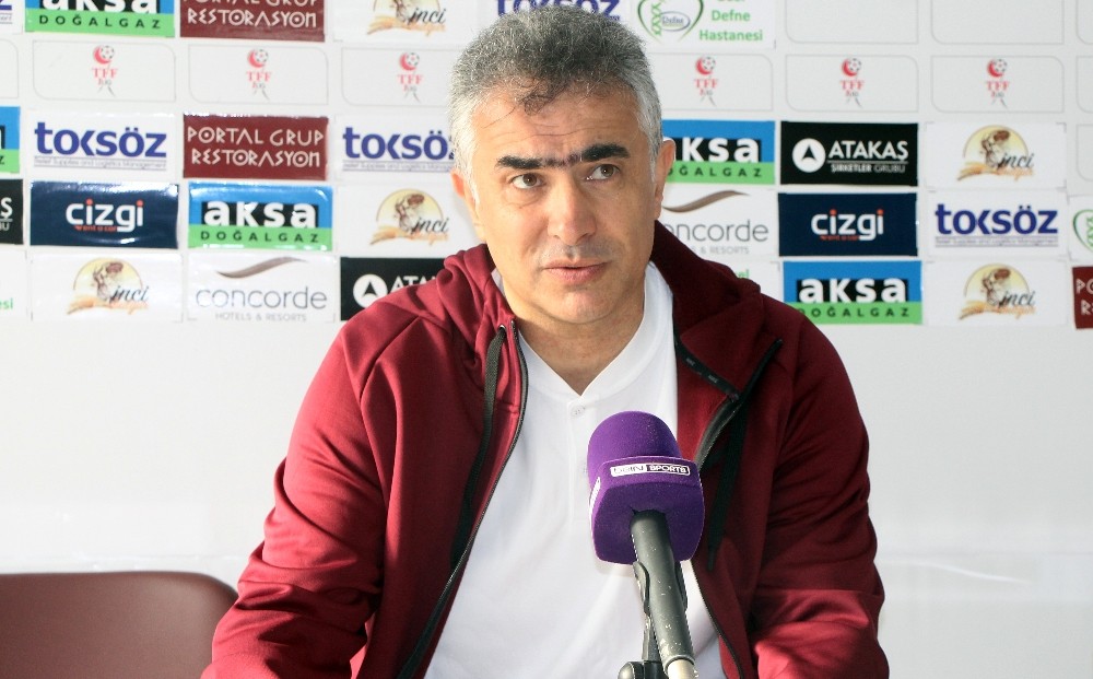 Hatayspor - Ümraniyespor maçının ardından 