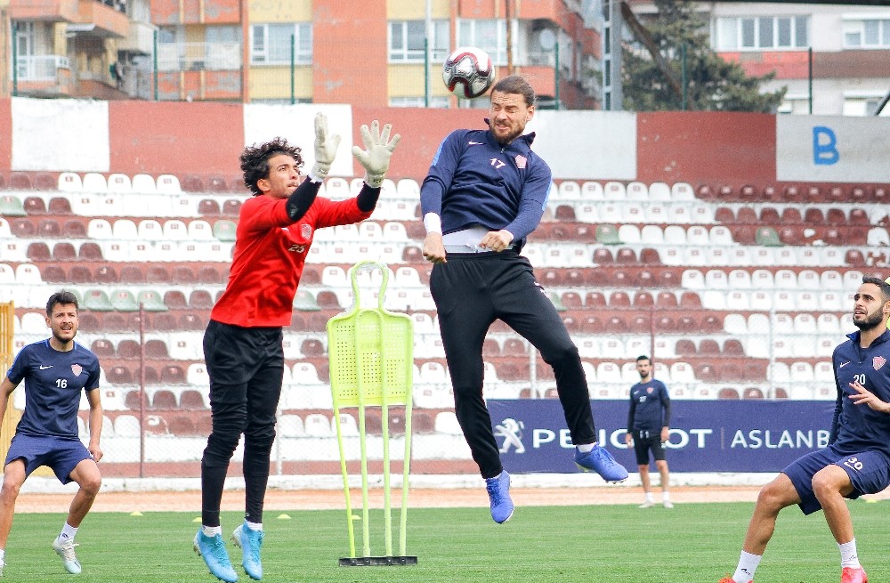 Hatayspor, BB Erzurumspor maçı hazırlıklarını sürdürüyor 