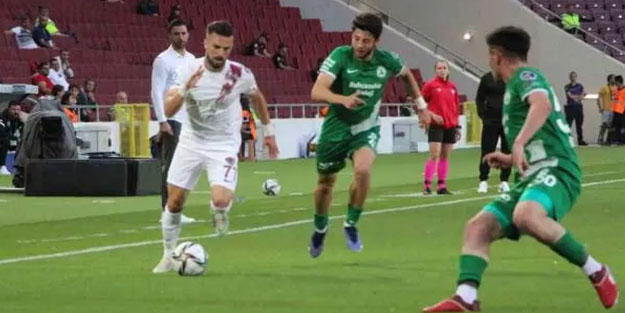 Hatayspor, Giresunspor'u 4 golle yendi