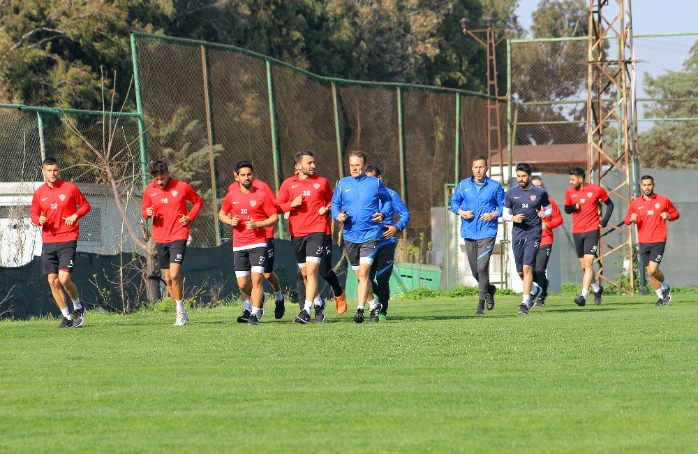 Hatayspor, İstanbulspor maçının hazırlıklarına başladı 