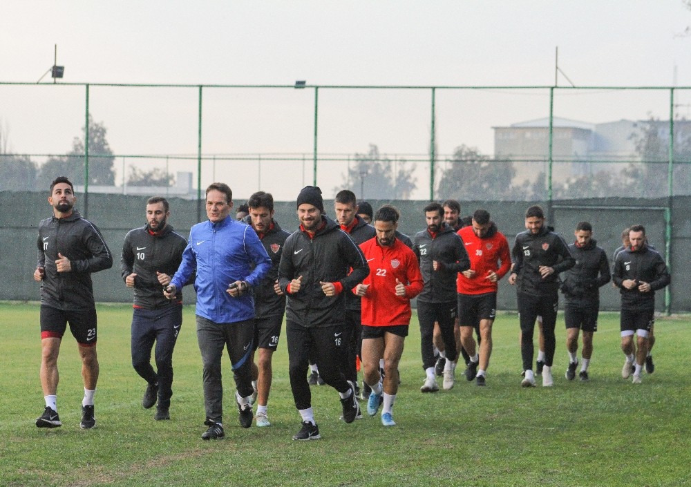 Hatayspor, Osmanlıspor maçı hazırlıklarına başladı 