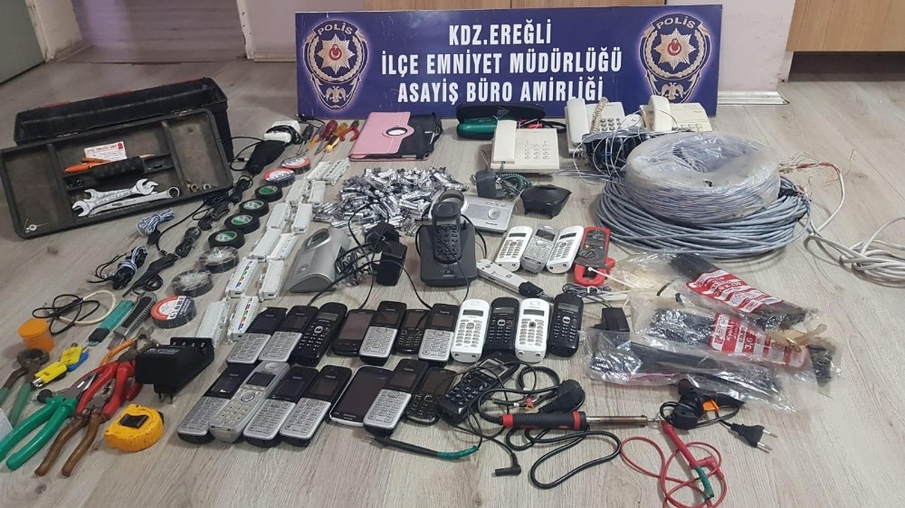 Hatlara kaçak girip 130 bin TL’lik telefon görüşmesi yapmışlar 