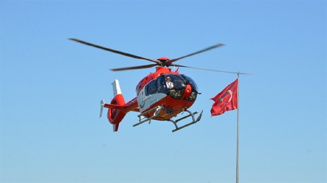 Hava ambulansında ilk 10'dayız