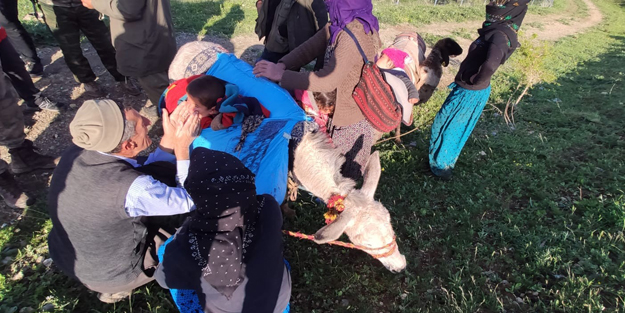 Hava sıcaklığı eksi 15 dereceye düştü! 10 kişilik aile donmaktan son anda kurtuldu